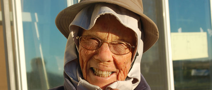 What a grand lady!